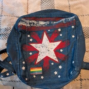 Disney Red and Blue Star Backpack